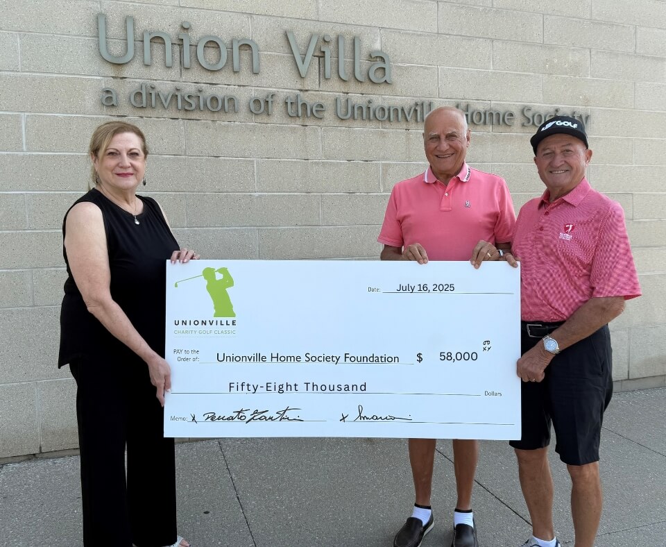 Cheque Presentation - 2025 Golf Charity Classic